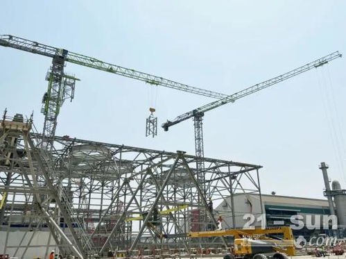一带一路海湾明珠 ,中联重科塔机建设巴林电站