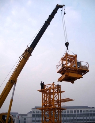 塔吊租赁重型塔机的架设步骤介绍